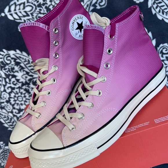 Converse Chuck Taylor 70 Hi Rose Maroon/Naples MEN`S - Picture 7 of 16